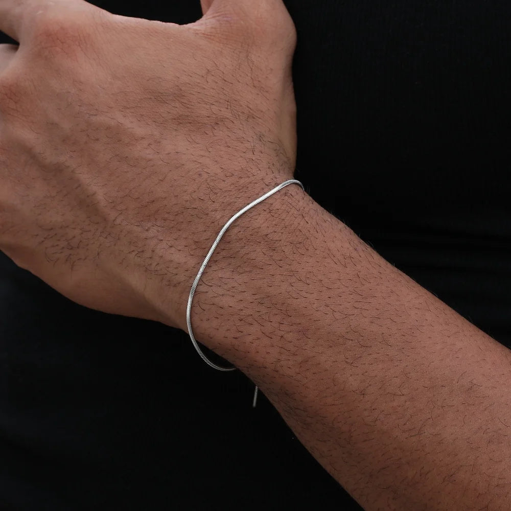 Kit Pulseira + Bracelete Mascunlino Ares em Aço Inoxidável