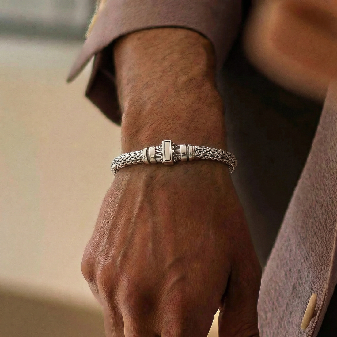 Pulseira Trançada Gaia